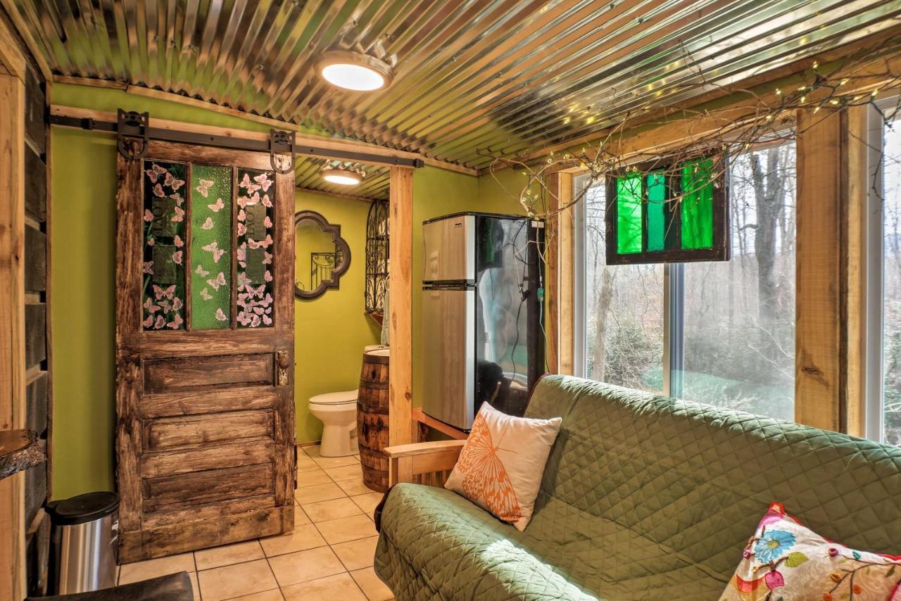 The Treehouse Cabin Creekside Home With Hot Tub! Summerville Ngoại thất bức ảnh