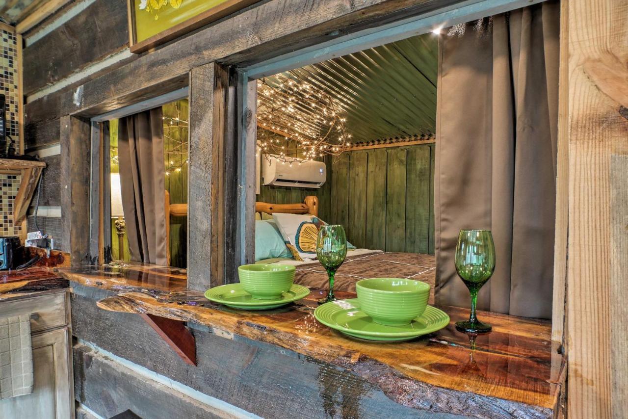 The Treehouse Cabin Creekside Home With Hot Tub! Summerville Ngoại thất bức ảnh