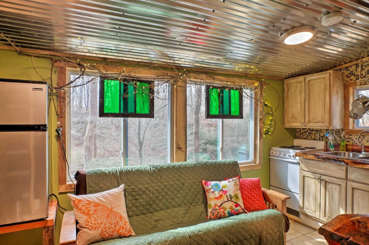 The Treehouse Cabin Creekside Home With Hot Tub! Summerville Ngoại thất bức ảnh