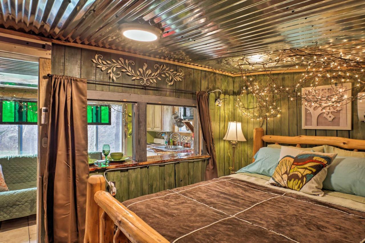 The Treehouse Cabin Creekside Home With Hot Tub! Summerville Ngoại thất bức ảnh