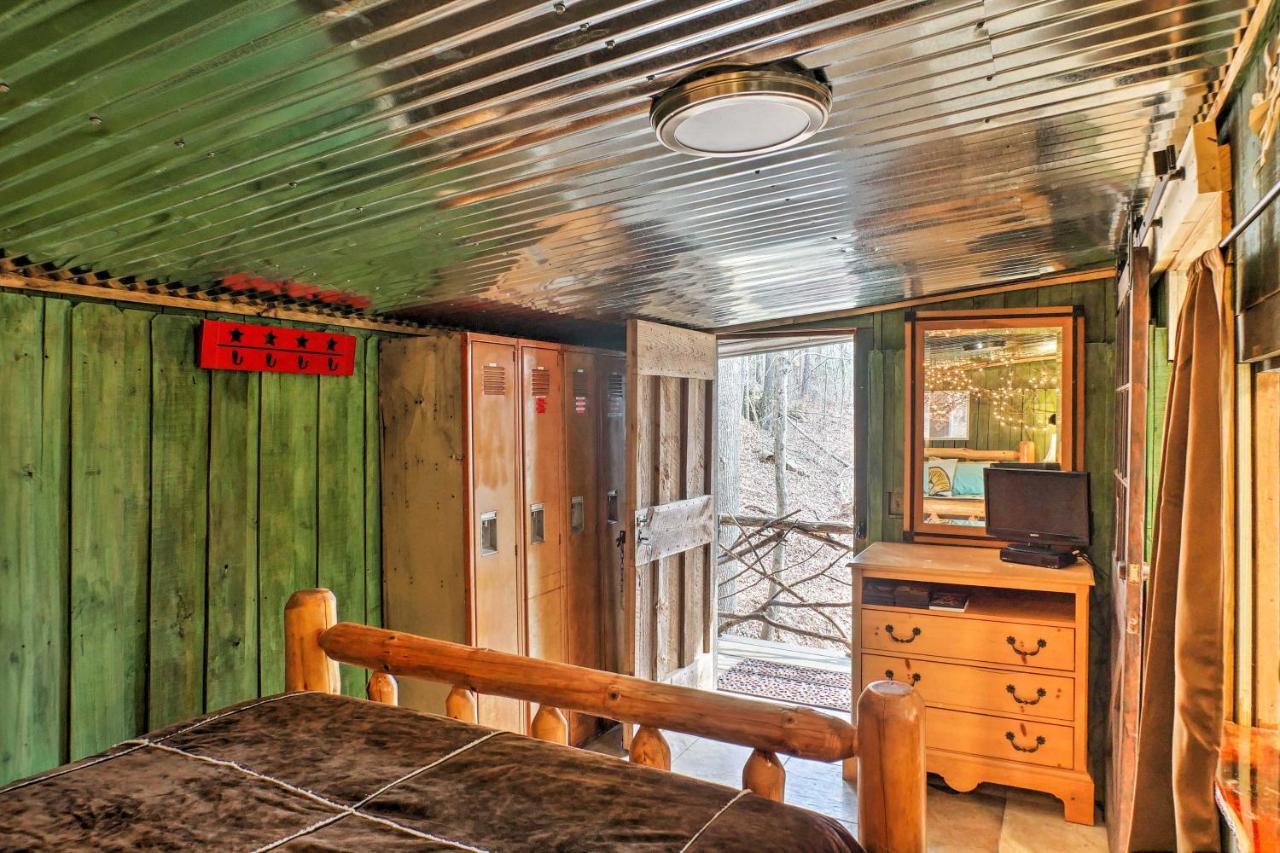 The Treehouse Cabin Creekside Home With Hot Tub! Summerville Ngoại thất bức ảnh